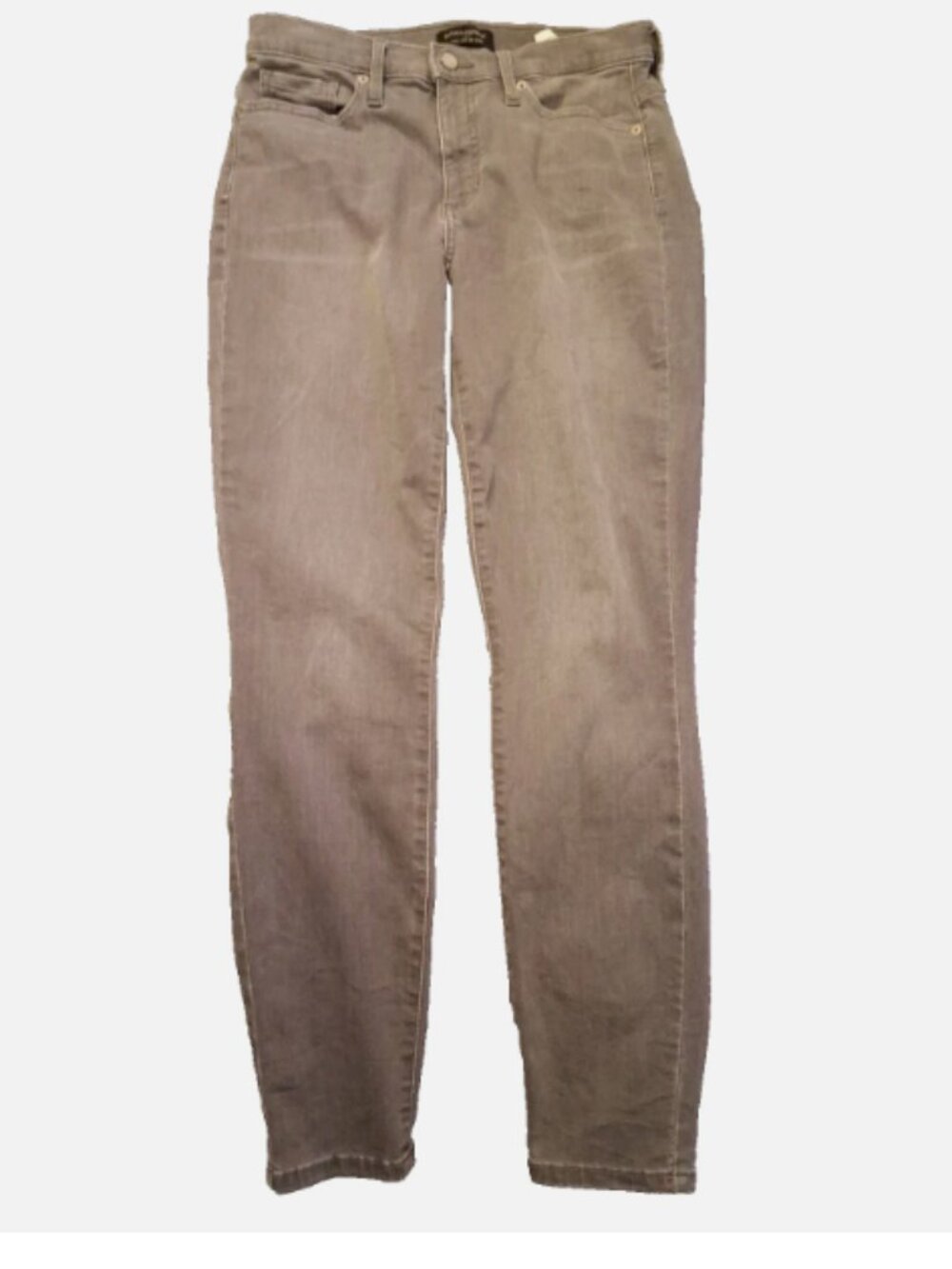 Banana Republic Curvy High-Rise Skinny Grey Denim Jeans Women’s 28/6 Tapered